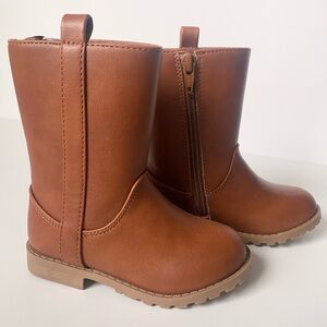 NWT Old Navy Toddler Girl Tall Faux-Leather Boots